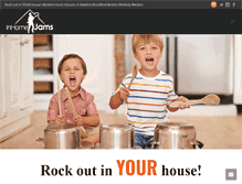 Tablet Screenshot of inhomejams.com